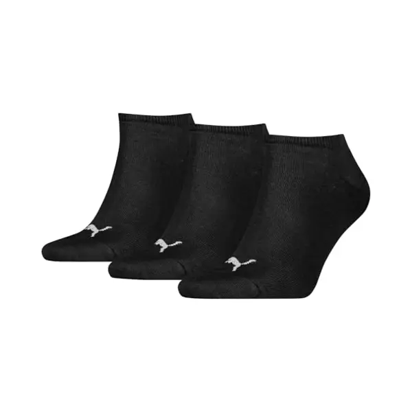 Puma Unisex Sneaker Socken Kurzsocken Sportsocken 261080001 6 Paar, Farbe, Schwarz, Menge, 6 Paar (2x 3er Pack), Größe, 39-42, Artikel, -200 Black thumbnail