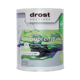 Drost Devetaal Supreme Grondlak 0, 5 Liter - Wit