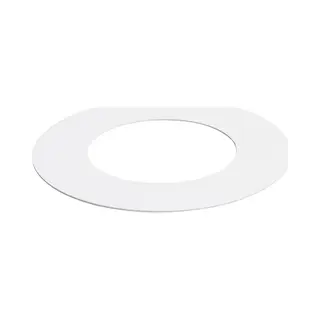 Qazqa White Fill Ring For Recessed Spotlights 7.5 - 13 Cm - Spacer