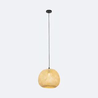Qazqa Oriental Outdoor Hanging Lamp Bamboo Ip44 - Rafael
