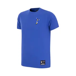 Copa - Maradona Boca Embroidery T-Shirt - Heren - Blauw - S