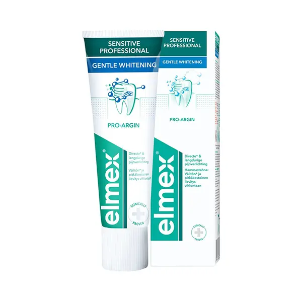 4+3 Gratis, Elmex Tandpasta Sensitive Professional Gentle Whitening 75 Ml thumbnail