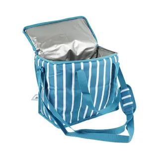 Koeltas Blauw - Koelbox 11 Liter Multicolor Picknick Strand.