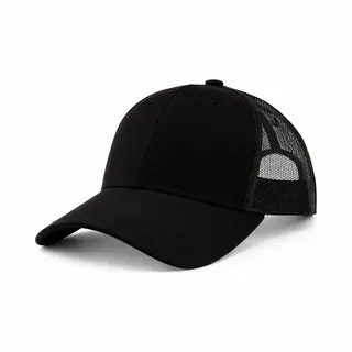 Benza Trucker Cap – Frontier - Mesh Baseball Pet – Verstelbaar – Unisex – Ademend – Casual & Outdoor – Zwart