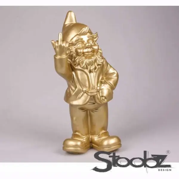 Stoobz Kabouter 2 F*ck You 20 Cm-Goud thumbnail
