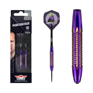 Bull's Nl Steel Darts Dirk Van Duijvenbode Aubergenius Brass Steeltip Darts Steeldart 21 G