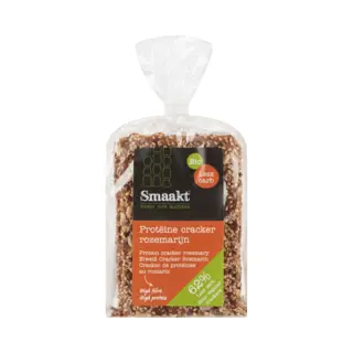 Smaakt Less Carb Crackers Rozemarijn 200GR