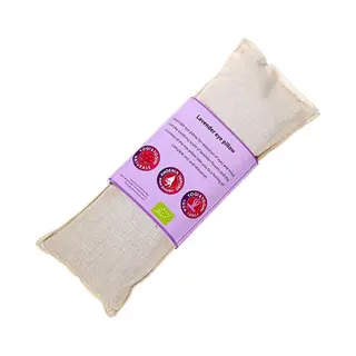 Yogi & Yogini naturals Oogkussen Lavendel Biologisch Naturel - 22x8 - 140 - Katoen - Naturel - L