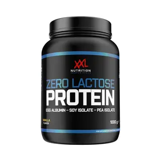 Xxl Nutrition Zero Lactose-eiwit – Tot 84, 4% Eiwit, Lactosevrij – Vanille – 1000 G