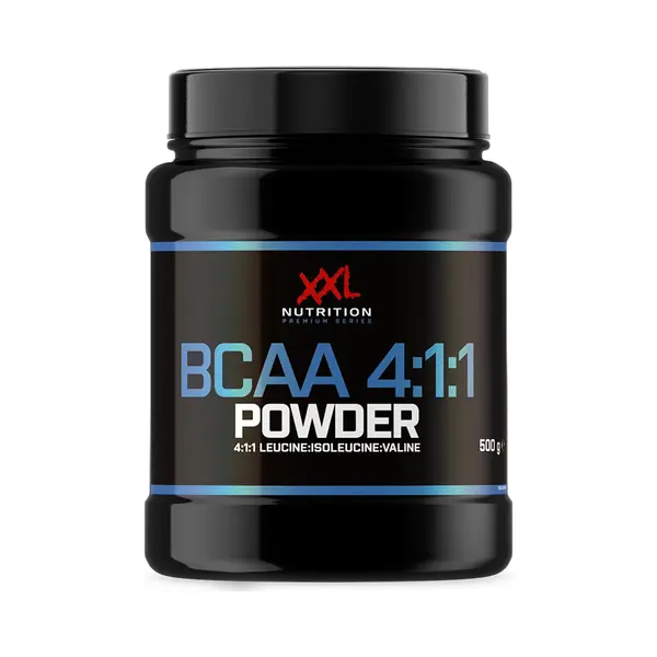 Xxl Nutrition Bcaa 4, 1, 1 Powder - Himbeere - 500 Gramm thumbnail
