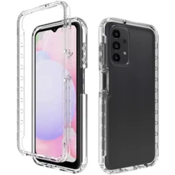 Hoesje Volledig Schokbestendig Cover Transparant Geschikt Voor Samsung Galaxy A13 4G thumbnail
