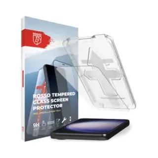 Rosso Screenprotector Geschikt Voor Samsung Galaxy S23 Plus | 9H Gehard Glas | Fingerprint & Case Friendly | Met Installatietray | Eenvoudige Montage