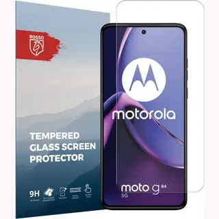 Rosso 9H Tempered Glass Screen Protector Geschikt Voor Motorola Moto G84 | Glasplaatje | Beschermlaag | Beschermglas | 9H Hardheid