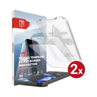 Rosso Screenprotector Geschikt Voor Google Pixel 10 (Pro) / 9 (Pro) | 9H Tempered Glass | Beschermglas | Glasplaatje | Case Friendly | Met