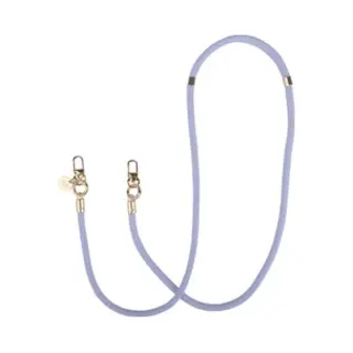 Avy Crossbody Telefoonkoord | Tressé Purple | Lang Koord | Universeel Voor Alle Hoesjes | Geschikt Voor IPhone, Samsung En Meer | 130cm | Geweven