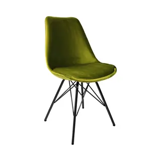 Kick Kuipstoel Velvet - Groen