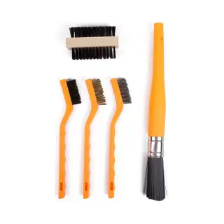 Benson 5-delige Staalborstelset - Ergonomische Handvatten - Diverse Materialen Roestvrij Maken