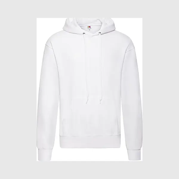 Fruit Of The Loom - Classic Hoodie - Wit - M thumbnail