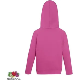 Fruit Of The Loom Kids Hoodie - Maat 152 - Kleur Fuchsia
