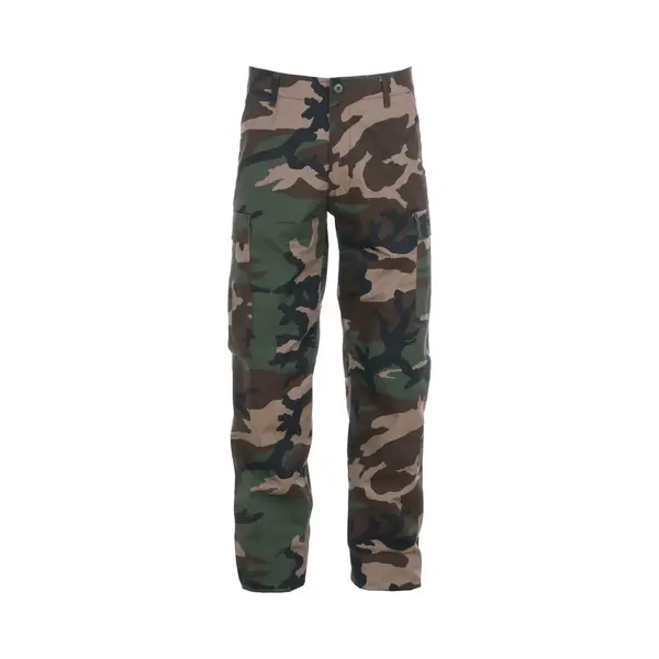 Fostex Bdu Legerbroek Woodland Camouflage - Maat M - Valt Groot thumbnail