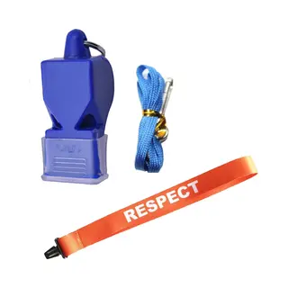 Abc Darts ABCDarts - Scheidsrechtersfluit Classic Cmg - Met Polsband En Halskoord - Blauw