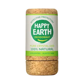 Happy Earth 100% Natuurlijke Deodorant Crystal Unscented 90 Gr