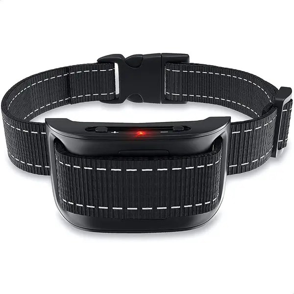 Strex Anti Blafband Voor Honden - 3-60KG - Zonder Schok - Vibratie En Audio - Anti Blaf Band thumbnail