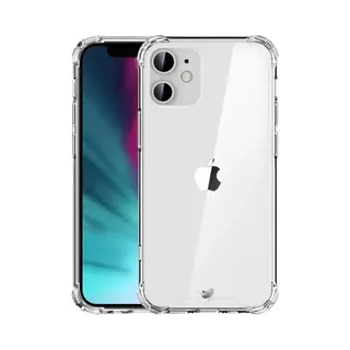 Solutionss4 Hoesje Geschikt Voor IPhone 12 / 12 Pro Transparant Shock Proof Case Hoes - Extra Stevig