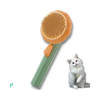 PetNova Kattenborstel – Pompoenvorm – Voor Kattenhaar – Anti-verhaar