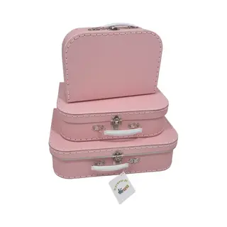 Playwood - Koffer Set Van 3 - Roze