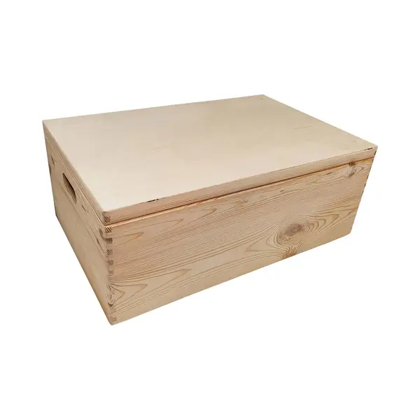 Small foot Playwood Houten Opbergkist Met Klepdeksel thumbnail