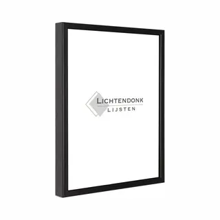 Lichtendonk Aluminium Wissellijst 100 X 150 Zwart - Ontspiegeld Acrylite Glas - Salerno