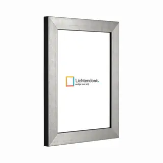 Lichtendonk Fotolijst - Zilver - Kraseffect - Fotomaat 13x18 - Ontspiegeld Acrylite� - Art.nr. 10285313183