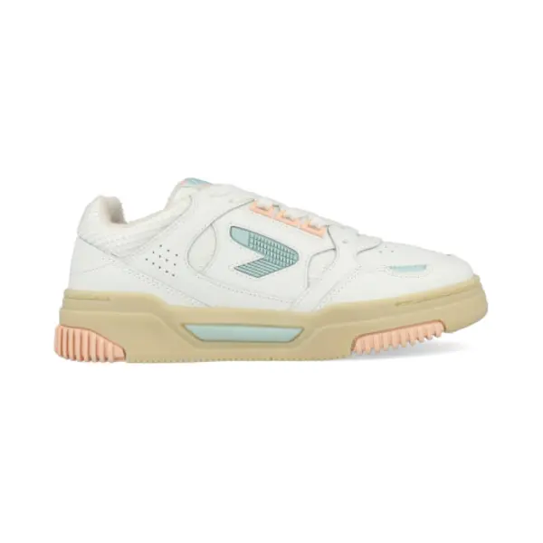 Hub Thrill Lage Sneakers - Leren Sneaker - Dames - Wit - Maat 38 thumbnail