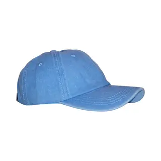 Jeans Cap - Unisex Baseball Cap - Denim 100% Katoen - Verstelbare Riemsluiting - Kobalt Blauw
