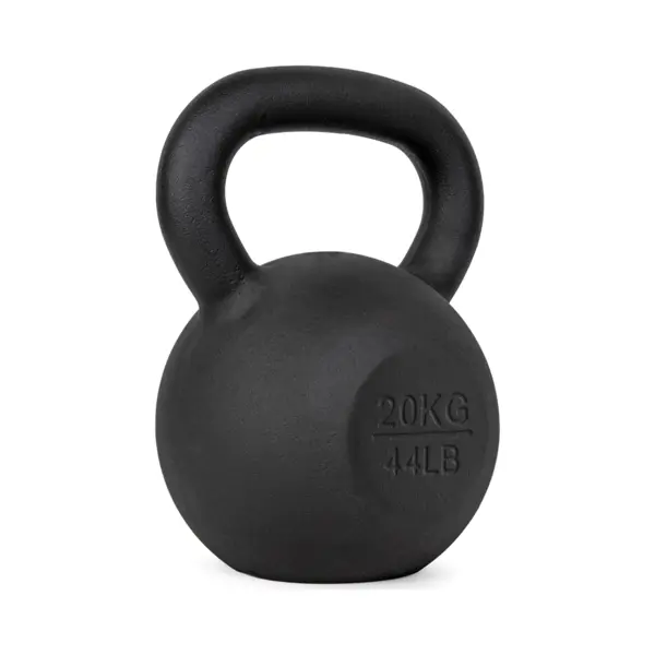 VirtuFit Kettlebell Pro - Kettle Bell - Gietijzer - 20 Kg - Zwart - Sport Gewicht - Ergonomische & Brede Handgreep - Geschikt Voor CrossFit & Fitness thumbnail