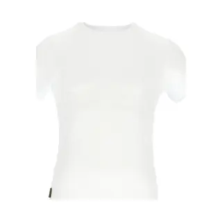 Basset Heren Bamboe T-Shirt Ronde Hals Wit - Maat Xxl