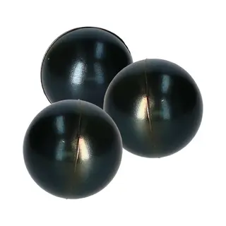 Anti Stressballen Relaxman - 10x - Zwart - 6 Cm - Mindfullness - Relax - Ontspannen Artikelen
