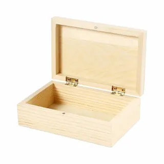Sieradendoos - Hout - 14 X 9 X 5 Cm