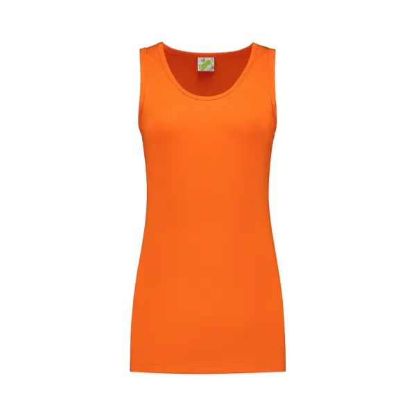 Lemon & Soda Oranje Tanktop/singlet Voor Dames - Holland Feest Kleding - Supporters/fan Artikelen - Dameskleding Hemdje/top M thumbnail
