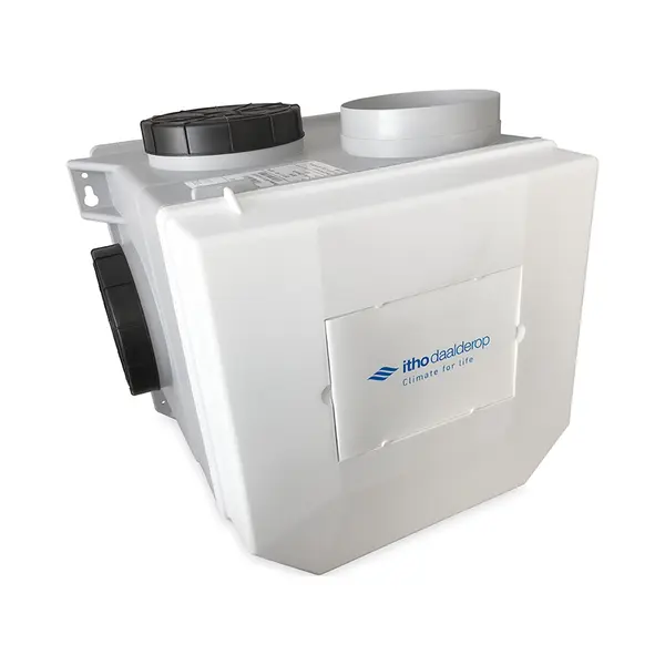 Itho Daalderop Cve-S Eco Fan Ventilator Box Alles-in-1 Pakket Sp 325m3/h + Vochtsensor + Rft Auto + 4 Ventielen - Perilex Stekker thumbnail