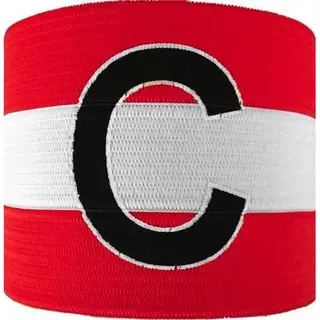 Sportec Aanvoerdersband Captain Junior Rood