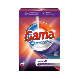 Gama Poeder Wasmiddel Regular 18 Wasbeurten - 1, 08 Kg