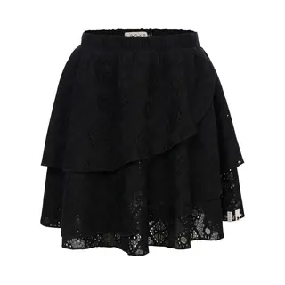 Looxs Revolution Looxs Little 2533-7779-093 Meisjes Seizoen > Fw25 - Maat 116 - Zwart Van 98% Polyester 2% Spandex