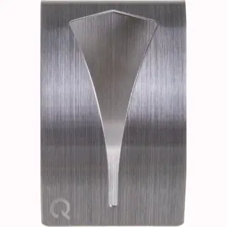 Quvio Handdoek Houder Rvs - Handdoek Of Theedoek Klem Met Plakstrip Voor In Keuken, Badkamer, Toilet Of Bijkeuken - Strak Design En Geen Schroeven