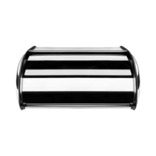 Quvio Broodtrommel - Broodmand - Brooddoos - Bewaardoos - Broodbak - Vershouddoos - Schuifdeksel - Voedsel Bewaren - Zilver - Rvs - 23 X 33 X 15 Cm