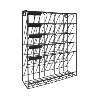 Quvio Tijdschriftenhouder - Tijdschriftenrek - Lectuurbak - Documentenhouder - Tijdschriftenrekken 40 Cm En Hoger - Tijdschriftenrekken 30 Tot 40 Cm