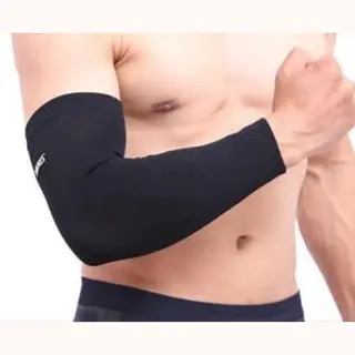 Arm Sleeve Zwart - Lichte Compressie - Versteviging
