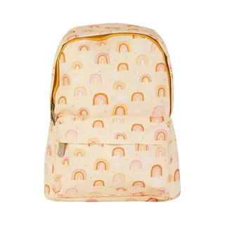 A Little Lovely Company BPRAPI47 rugzak Geel Polyester