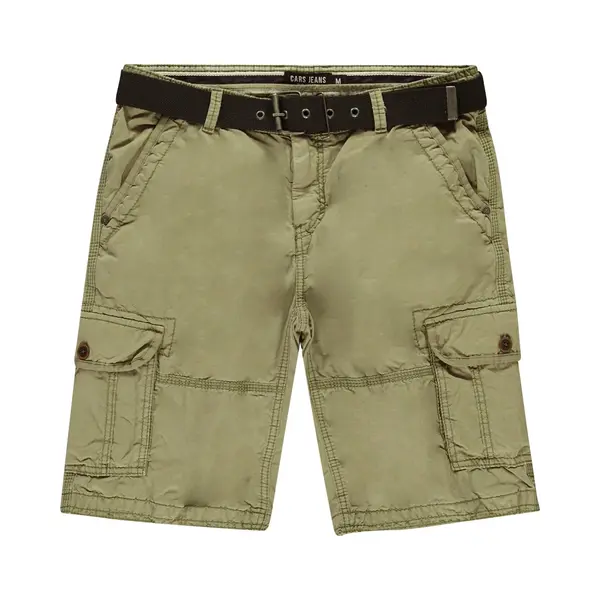 Cars Jeans Short Durras Heren Broek - Khaki - Maat Xxl thumbnail